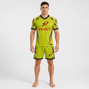 Ropa Deportiva Ligera de Alto Rendimiento, Confeccionada con Tela Transpirable, Movimiento Flexible y Costuras Duraderas para Uniformes de Fútbol - Product Image 1