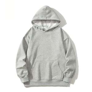 เสื้อฮู้ดดี้โอเวอร์ไซส์ผู้ชาย ผ้าคอตตอนหนานุ่ม สวมใส่สบาย สไตล์สตรีทแวร์ เหมาะสำหรับใส่ทุกวัน - Product Image 1