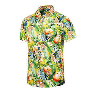 Camisa Hawaiana Aloha de Alta Calidad con Estampado Personalizado para Hombre, Camisa Hawaiana Casual con Botones, de Primera Calidad - Product Image 1