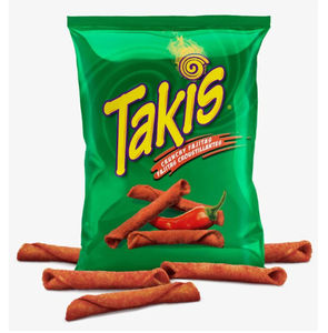 Takis Fuego Hot Chili Pepper & Lime Bite Size Tortilla Chips 25x35g |   Snacks en gros très demandés - Product Image 5