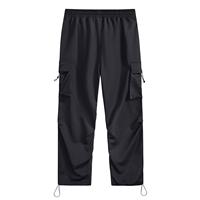Pantalon cargo pour homme à ourlet ajustable, séchage rapide, léger, respirant, écologique, multi-poches, décontracté, pour la randonnée