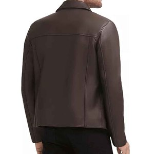 <b>Men</b> <b>Leather</b> <b>Jackets</b> Real Lambskin Motorcycle Biker Slim Fit Winter Coat OEM Custom Manufacturer - Product Image 6