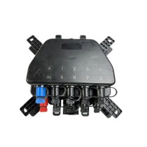 תיבת סיום סיב אופטי עמידה למים עם 10 יציאות מחוברות מראש, 1x10, חיצונית, תיבת חלוקת סיבים FTB, רשת גישה FTTH - Product Image 1