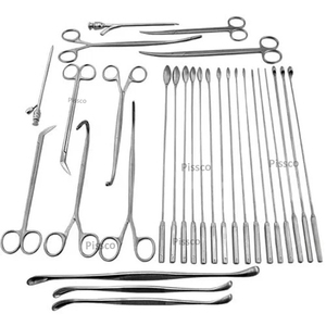 Boîte à instruments pour césarienne PISSCO avec couvercle, ensemble d'instruments chirurgicaux pour césarienne, ensemble d'instruments obstétricaux pour césarienne - Product Image 3