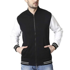 Custom Chenille Patch Varsity <b>Jacket</b> With Team Crest And Back Logo Premium <b>Leather</b> Sleeve Embroidered Letterman <b>Jacket</b> For Clubs - Product Image 1