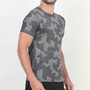 Nouveau design, vêtements décontractés pour hommes, t-shirts en sublimation, polyester/coton, respirants, séchage rapide, vêtements d'été, prix de gros - Product Image 3