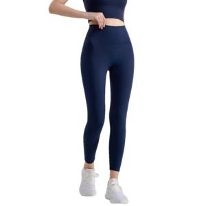 Leggings de Yoga Transpirables de Cintura Alta para Mujer, Tallas Grandes, Tecnología de Absorción de Humedad, Control de Abdomen, Sólidos, Sin Costuras, Reversibles - Product Image 6