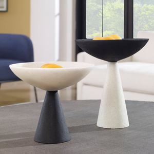 Bol de luxe en métal de qualité supérieure, noir et coloré, au design attrayant, fabriqué en Inde, idéal pour la maison, l'hôtel, comme centre de table ou pour servir les aliments. - Product Image 2
