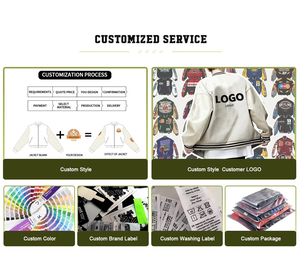 Custom Made 100% Cowhide Genuine <b>Leather</b> Men's Avirex <b>Jackets</b> for <b>Winter</b> OEM Manufacturer Embroidery Street Wear - Product Image 6