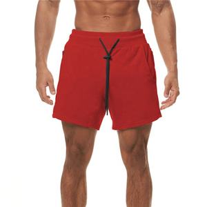 OEM personalizado de los hombres de verano Pantalones cortos de chándal 100% algodón Jogger transpirable gimnasio entrenamiento corto de gran tamaño Streetwear sólido al por mayor - Product Image 1