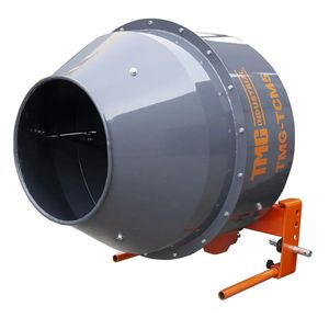 Betoniera da 5 Cu Ft con Attacco a 3 Punti, Albero PTO Categoria 1, 2 Attacchi TMG TCM5 - per Industrie del Calcestruzzo, Motore di Scarico da 350L - Product Image 4