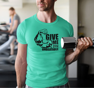 Camiseta deportiva para hombre con estampado Muscle Fit, tela reactiva que no pierde el color, para gimnasio, entrenamiento, fitness, culturismo. - Product Image 1