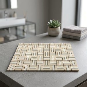 Peel and Stick Luxury Glass Mosaic Backsplash Porcelain Wall Tiles for Home Decoration Mosaic Ceramic Wall <b>Mirror</b> Tiles 10x10mm - Product Image 2