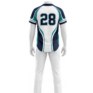 Conjunto de Uniforme de Béisbol Ligero para Hombre, Jersey y Pantalones Deportivos Personalizados, Tela que Absorbe la Humedad para Deportes y Competencia - Product Image 3