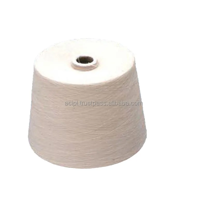 インドのサプライヤーからのトップメーカーホワイト22/1綿糸最高の糸輸出業者からの織り用の高品質の糸