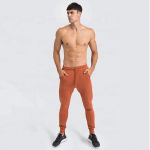 <b>Mens</b> Fleece Lining Polyester/Cotton Slim Fit Jogging Bottoms Sports Joggers <b>Trousers</b> Drawstring Closure <b>Elastic</b> Waist Zip - Product Image 1