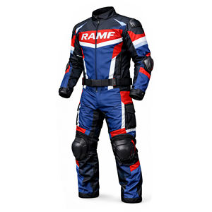 ชุดขับขี่มอเตอร์ไซค์สำหรับผู้ชายแบบสั่งทำพิเศษ ระบายอากาศได้ดี ป้องกันลม เหมาะสำหรับการเดินทางท่องเที่ยว ใช้ได้ทั้งฤดูร้อนและฤดูหนาว สำหรับมอเตอร์ครอสและขี่จักรยานยนต์ - Product Image 1