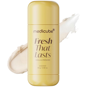 Deodorante medicube all'acido kojico e curcuma senza alluminio |   Stick Profumato alla Vaniglia e Pistacchio, Protezione Antiodore per Tutto il Giorno per Donne - Product Image 1