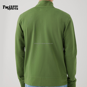 OEM Men's <b>Jackets</b> Wholesale Thick Heavy French Terry Cotton Breathable Men's <b>jackets</b> zip up Form Pakistan - Product Image 2