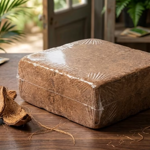 Bloc de fibre de coco en vrac 30x30x15 cm, 5 kg, faible EC <0.5, conditionneur de sol pour l'exportation - Product Image 2