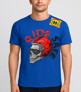 เสื้อยืดผ้าฝ้ายแท้ 100% สำหรับผู้ชายและผู้หญิง ทรงโอเวอร์ไซส์ หนานุ่ม ระบายอากาศได้ดี ไซส์พลัส สกรีนลายตามสั่ง ผลิตในบังกลาเทศ - Product Image 2