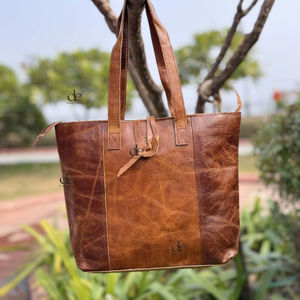 Nuevo Bolso Tote de Cuero Crunch, Elegante Bolso de Compras, Bolso de Mano para Mujer, Multiusos, Diseño Único - Product Image 1