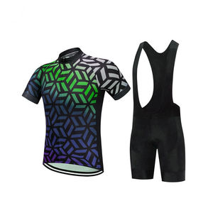 Conjuntos de Uniformes de Ciclismo para Hombre al por Mayor, Ropa Deportiva Personalizable para Equipos OEM, Diseña Tu Propio Equipo de Ciclismo - Product Image 4