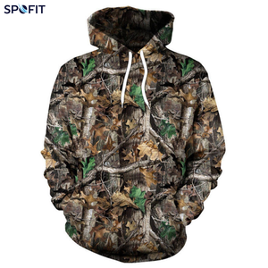 Chaqueta de Caza Unisex 3D de Rendimiento Transpirable, de Punto, Personalizada, de Peso Pesado, de Secado Rápido, de Poliéster/Algodón, con Nuevo Diseño - Product Image 3