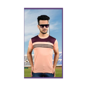 Camiseta de hombre de aspecto Premium con media manga de algodón suave para ajuste relajado informal diario Precio al por mayor de La India - Product Image 6