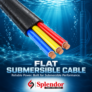 Cable Sumergible para Bomba con Núcleo de Cobre, Cable Recubierto de Goma Impermeable, Resistente al Desgaste y a la Tensión - Product Image 5