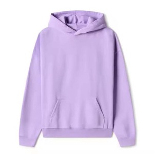 OEM Plain Light Grey Melange <b>Zip</b> <b>Up</b> Hoodie Men Fleece Sweatshirt Jacket Wholesale - Product Image 1
