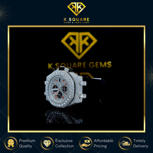 Nouvelle montre de luxe unisexe en acier inoxydable, mouvement à quartz automatique, style analogique, résistante à l'eau, avec diamants, verre saphir, 3 mètres - Product Image 4