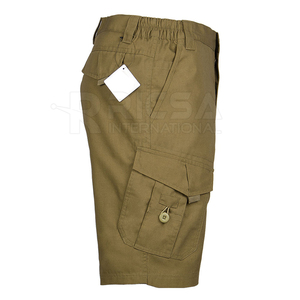 Men Casual Hunting <b>Shorts</b> 100% Cotton Drawstring Outdoor <b>Lightweight</b> Eco-Friendly <b>Cargo</b> Design Durable Breathable Quick Dry - Product Image 4