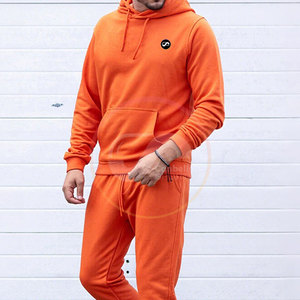 Chándal Informal de Verano para Hombre, con Capucha, 100% Algodón, Sólido, Ecológico, Transpirable, Personalizable para Venta al Por Mayor, Precio Bajo - Product Image 4