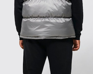 Veste matelassée unisexe décontractée imperméable et chaude pour l'hiver avec col montant, personnalisable avec logo brodé, faible MOQ - Product Image 5