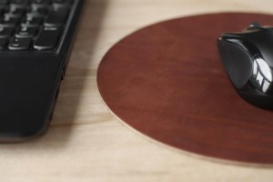 Sustainable Leather <b>Mouse</b> <b>Pad</b> Recycled Materials Desk Protector Mat For Green Business Initiatives Wholesale LMPD-0061 - Product Image 2