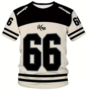 เสื้อฟุตบอลแบบสั่งทำสำหรับผู้ชาย ผู้หญิง และเยาวชน เสื้อฟุตบอลแบบซับลิเมชั่น แห้งเร็ว รับผลิตแบบ OEM ODM พร้อมป้ายแบรนด์ตามสั่ง - Product Image 1