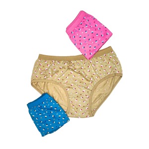 Bragas de corte alto para mujer, paquete de 3 piezas, calzoncillos Hipster de encaje con estampado diario, Material de LICRA de punto transpirable, calidad de exportación - Product Image 4