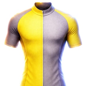 เสื้อจักรยานแขนสั้นสีพื้น ระบายอากาศ แห้งเร็ว ผลิตจากโพลีเอสเตอร์ 100% รุ่นล่าสุด รับผลิตตามแบบ (OEM) ขายส่งสำหรับนักปั่นจักรยานชาย - Product Image 6