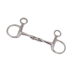 Bocado de caballo de acero inoxidable de alta calidad, cómodo, de doble articulación y anillo suelto - Industria Murid - Product Image 4