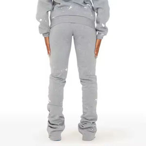 High Quality 2-Piece <b>Women's</b> Casual Tracksuit Jogger Set Customized Logo Hoodie <b>Pattern</b> Thick Cotton <b>Fleece</b> - Product Image 5