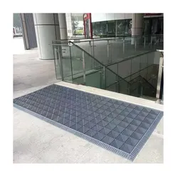 Dalles de sol en vinyle antidérapantes de style moderne, très populaires, avec système d'assemblage, pour tapis de porte d'entrée ou de bureau - Product Image 5