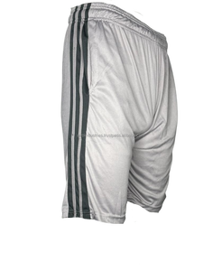 กางเกงขาสั้นผู้ชายผ้าฝ้ายขนสัตว์ 100% เป็นมิตรกับสิ่งแวดล้อม ขายส่ง รับสกรีนโลโก้ เอวยางยืดปานกลาง พิมพ์ลายลำลอง สำหรับเล่นกีฬากลางแจ้ง สีพื้น - Product Image 4