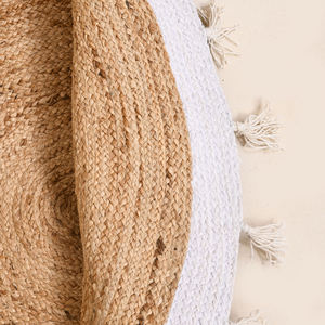 Eco Friendly Natural Jute Area Rug – Handmade Floor <b>Carpet</b> for Living Room, Bedroom, Office and Home Decoration Wholesale - Product Image 1