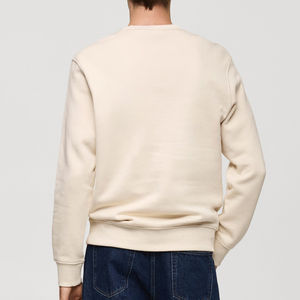 Sweat-shirt surdimensionné pour homme 100% coton, broderie personnalisée, streetwear, respirant, confortable, vente en gros de sweat-shirts pour homme - Product Image 2