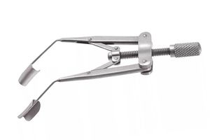 Hot Sale Liberman 1X Silver Eye Speculum 10mm Pediatric Manual Surgical Instrument <b>Thin</b> Solid Blades Stainless Steel CE Approved - Product Image 3