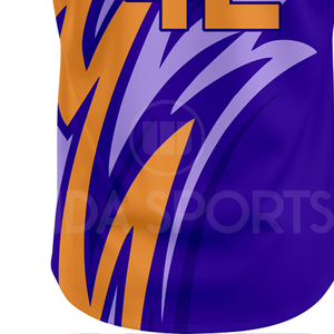 เสื้อเบสบอลแบบสั่งทำพิเศษ ไซส์พลัส คุณภาพสูง ระบายอากาศได้ดี แห้งเร็ว เหมาะสำหรับฤดูร้อนและฤดูใบไม้ผลิ ชุดทีม OEM ODM ผู้ผลิต ผู้จัดจำหน่ายขายส่ง - Product Image 6