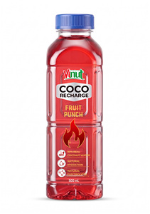 น้ำมะพร้าวผสมบลูราสเบอร์รี่ ผลิตในเวียดนาม, VINUT COCO RECHARGE, 500 มล., ให้ความชุ่มชื้นตามธรรมชาติและอิเล็กโทรไลต์ - Product Image 5