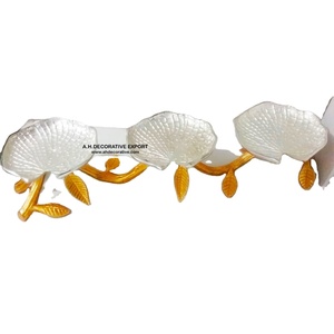 Cuenco con forma de hoja para decoración del hogar, cuenco de Metal de alta calidad para alimentos secos, ensaladera de mesa, nuevo - Product Image 1