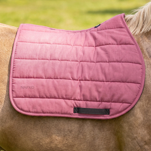 Tapis de selle écologiques pour le travail en contact étroit, en coton et mousse, pour le saut d'obstacles, équipement d'équitation, fabricant B2B - Product Image 1